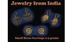 Earring - Small Brass